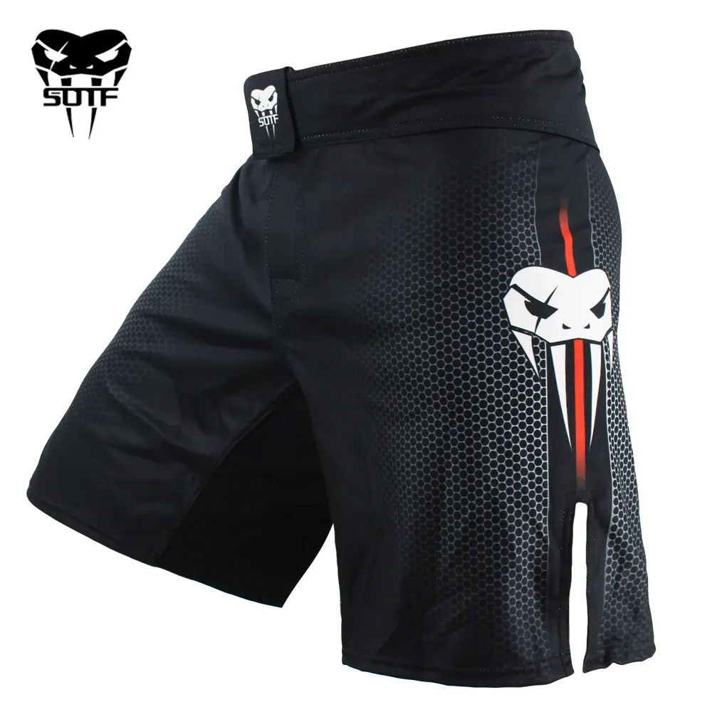 Boxe MMA White Dragon Eagle Sottotitoli Sports Bollettini traspiranti pantaloni per calci corti MMA Shorts Short Muay Thai Boxeo