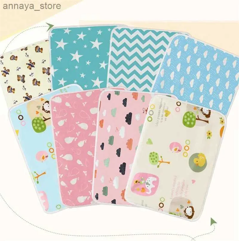 Mats Portable baby diaper replacement pad baby folding washable waterproof pad travel pad floor pad reusable pad coverL2404