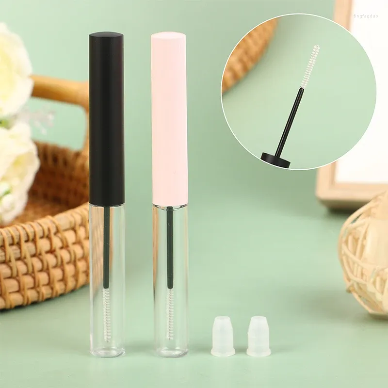 Storage Bottles 5ML Super Fine Brush Mascara Empty Tube Gradient Color Bottle Eyeliner Refill Cosmetic Container