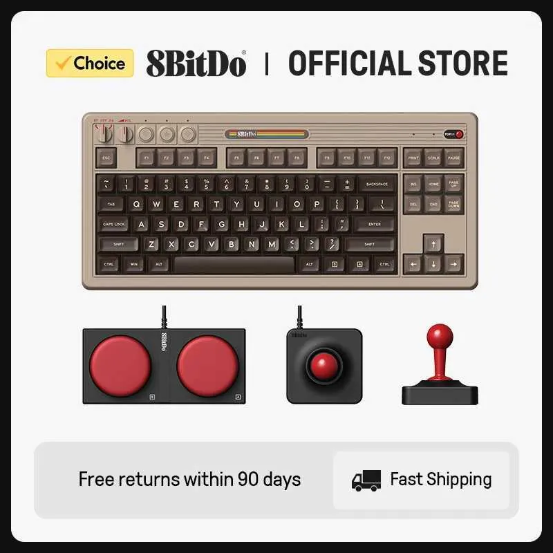 Programmable Double Button 87-Key Hot Swappable Mechanical Keyboard with Programmable Buttons ...