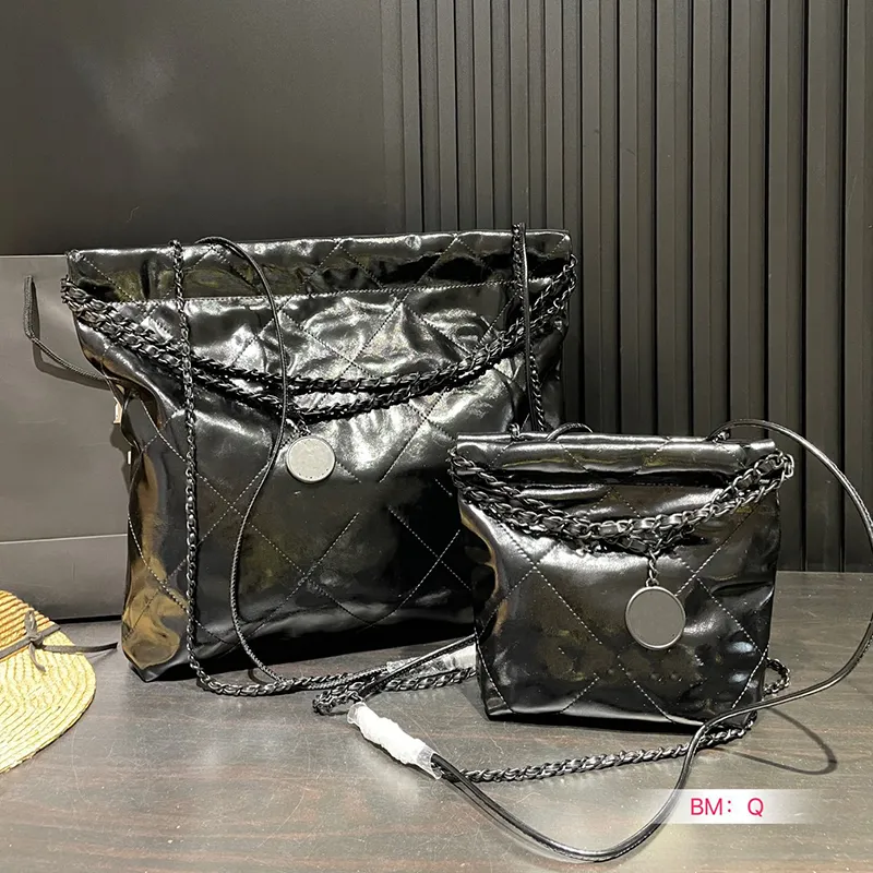 Designers 4p gradiente mini saco de lixo de lixo bolsa de ombro de couro embreagem bolsas de telfer de alta qualidade women saco de bolsas de compras grandes