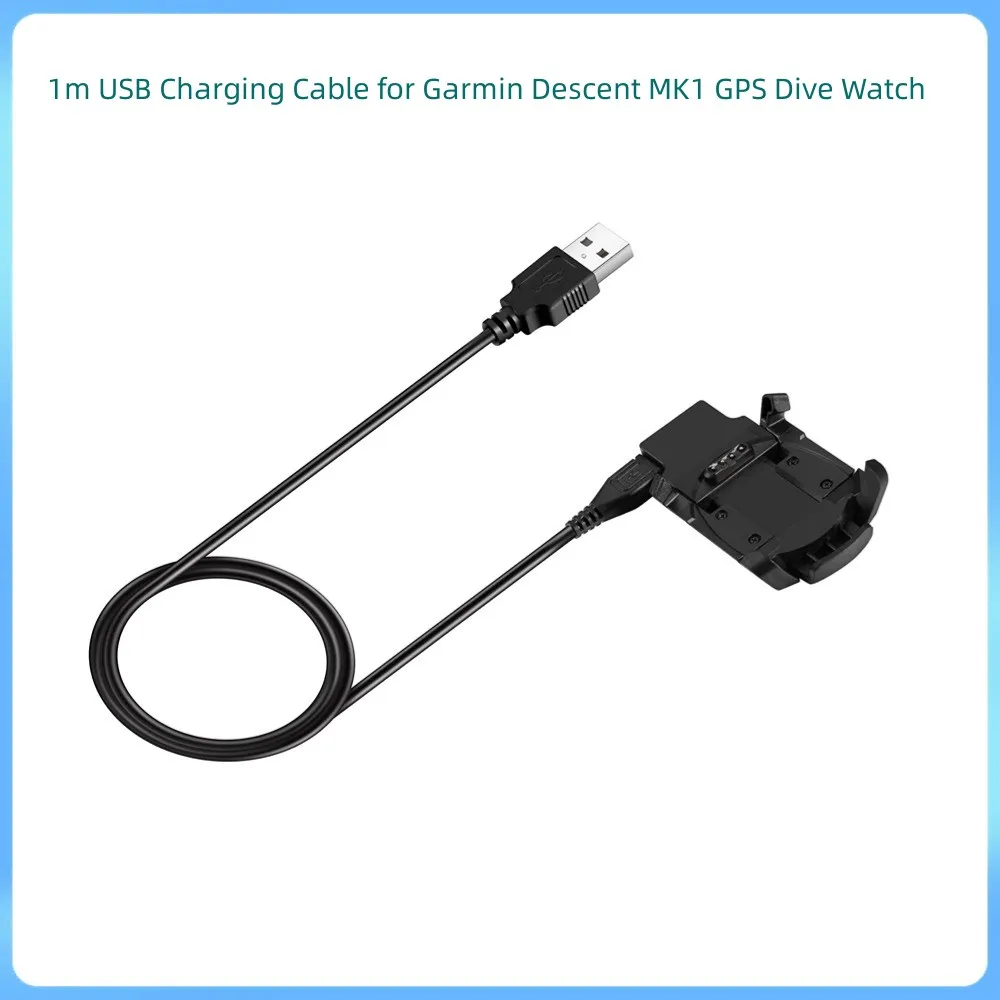 1M Kabel ładujący USB do zejścia Garmin MK1 GPS Zegarek nurkowy