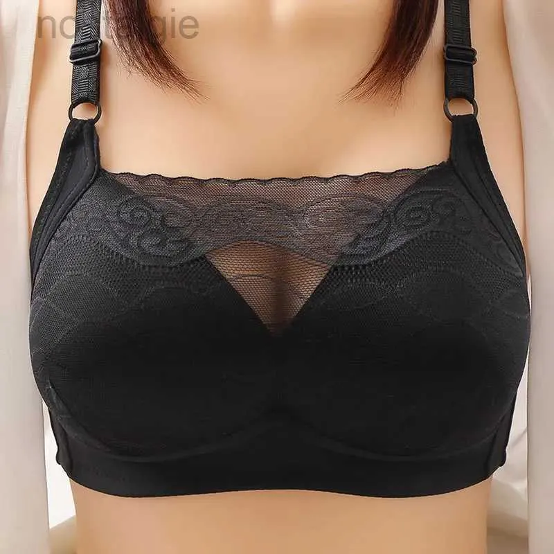 Zwangerschap Intimates Moeders groot formaat Volledig beker Bust Model Bra vrouwen terug drie rijen knoppen ondergoed vrouwen niet-stalen ring brassiere dames bhas d240426