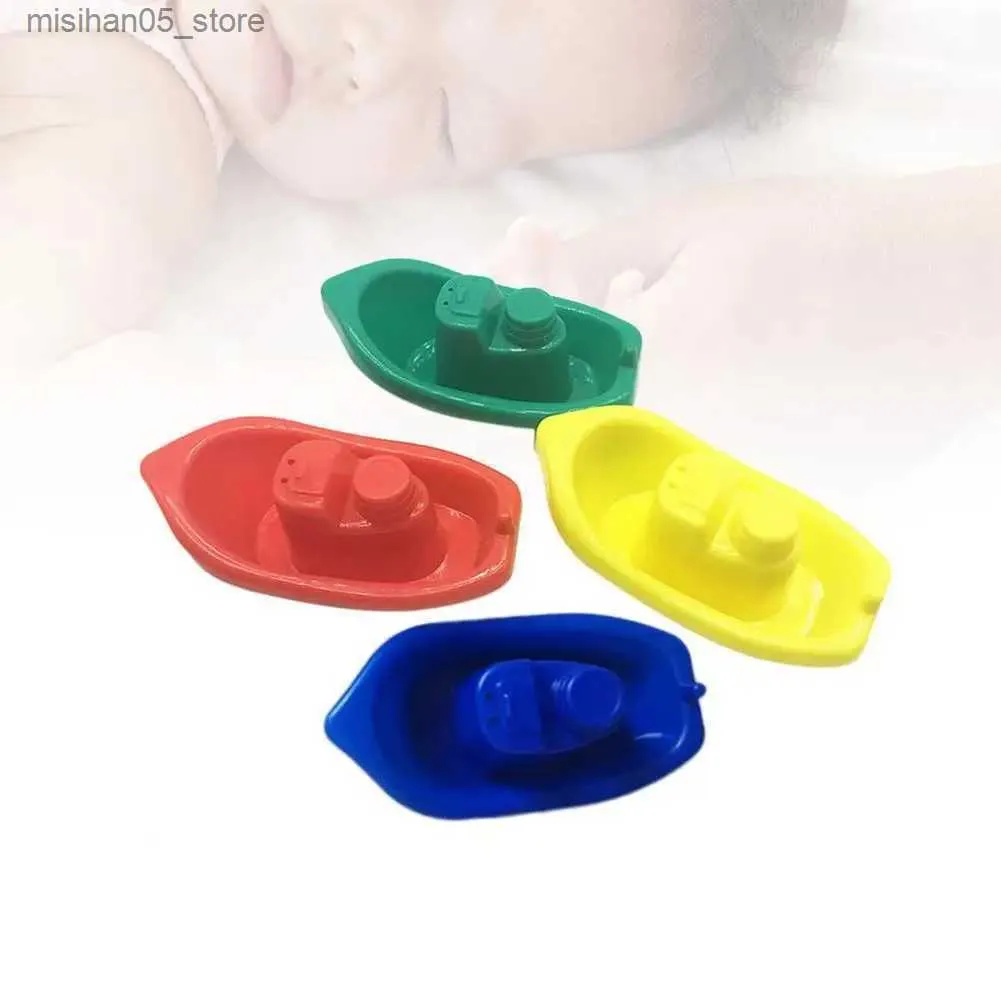 Sand Play Water Fun 1 Plastic Floating Boat Toy Baby Shower Boat Game Water Water Game Fun Boat Toydrens Shower Toy Q240426