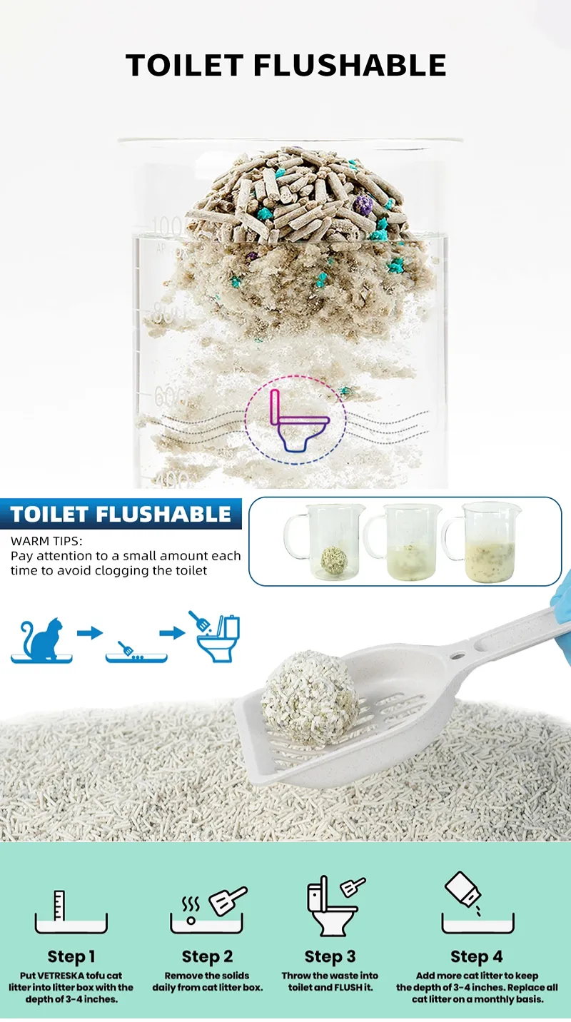 Photo inspiration: Fresh Look at Premium Quality Natural Clumping Tofu Cat Litter