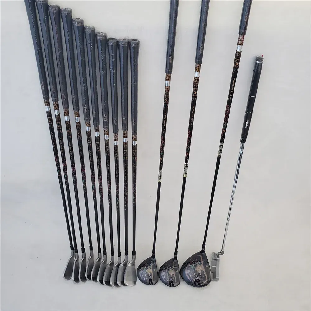 Clubs Men Golf clubs 4 Star Beres 08 Golf set driver 9.5or10.5 Golf Driver Fairway wood iron Graphite shaft R/S flex No bag