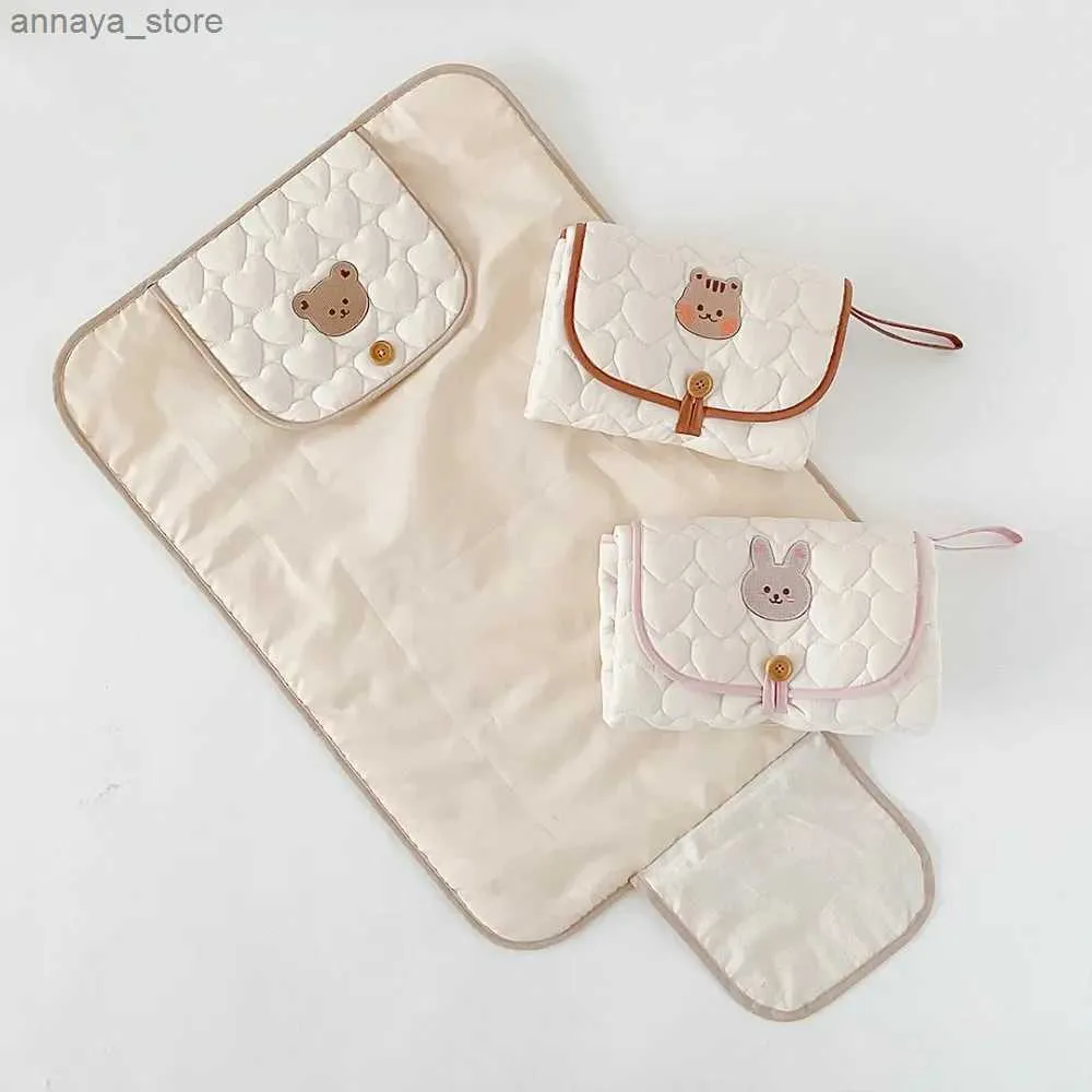 Tapis de remplacement de couches réutilisables extension du corps de carrosserie bébé calice étanche du tampon portable changeur pliage tampon nouveau-né