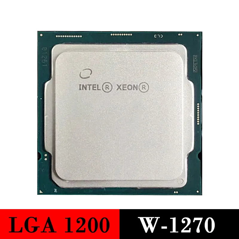 Używany procesor serwera Intel Xeon W-1270 CPU LGA 1200 1270 W1270 LGA1200