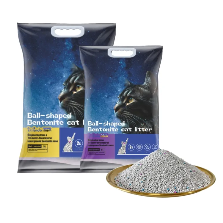 Strong Clumping Lavender Scented Cat Litter Dust-Free, 5L