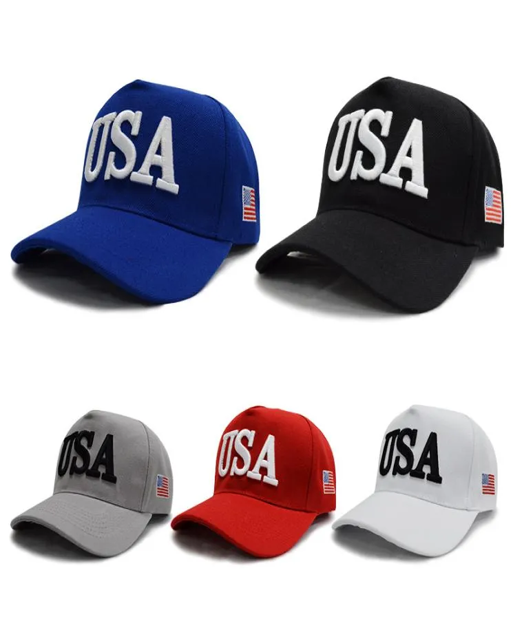 Trump Hat Baseball Caps Make America Great Again Hats Donald Trump Republican Snapback USA Flag Mens Womens Fashion Cap GGA26404663873