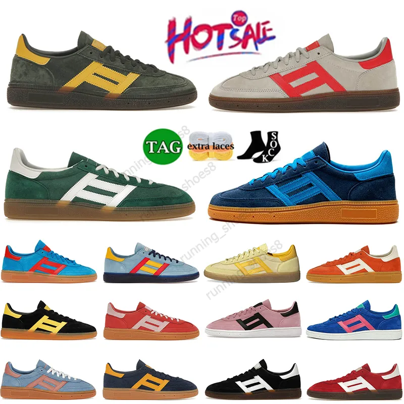 2024 NIEUWE SPEZIALS HANDBALL SPEZIAL platte loafers bijna gele scharlaken marine gom aluminium arctische nacht schaduwbruin lage platform casual schoenen sneakers sportschool schoenen