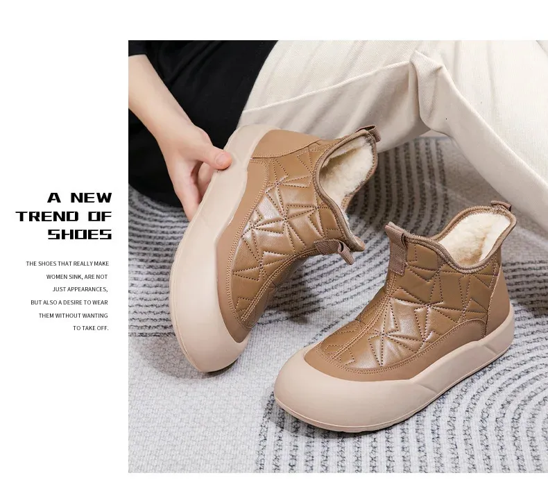 Winter platform snowboots dames warm gevoerd waterdichte schoenen_voghion.com