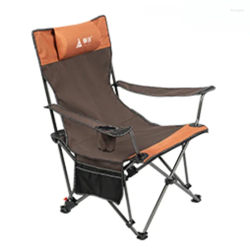 Camp Furniture Ultra Light Beach Chair Camping dobring Pesia portátil ao ar livre
