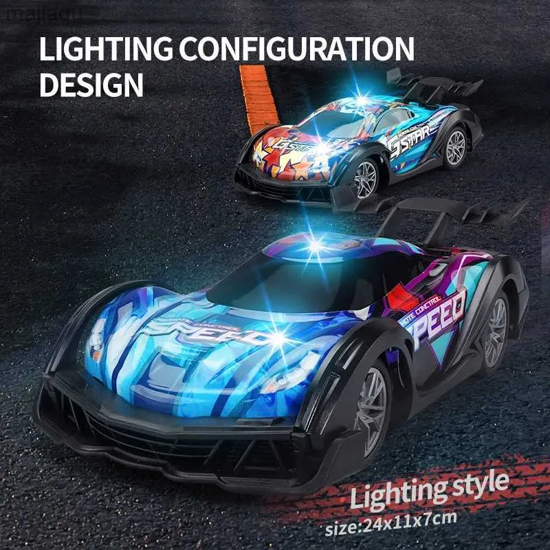 Electric/RC Car JJRC Q170 RC Racing Remote-Controlled High-Speed ​​Sports Car 4WD Electric Drift Car with Childrens Light Toysl2404