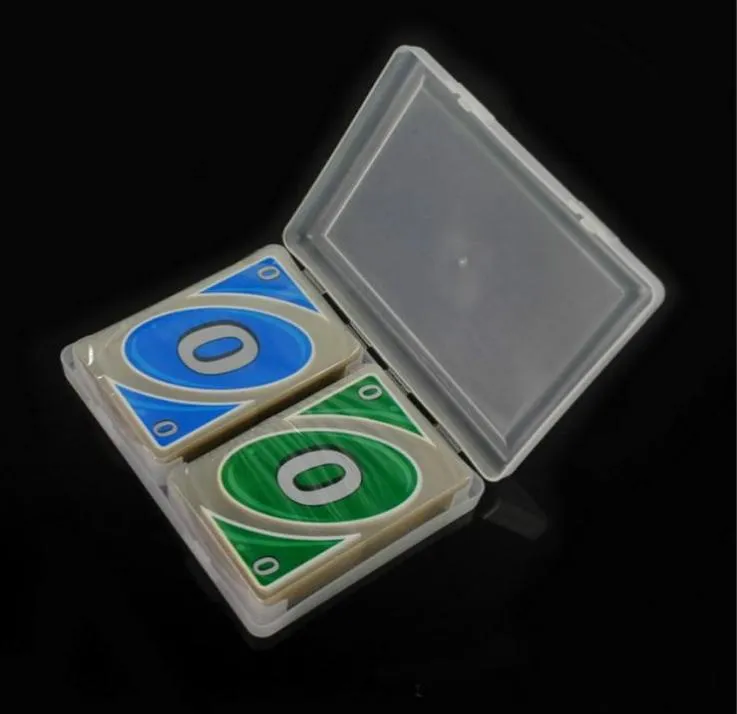108 st av kvalitet plast PVC Poker Waterproof Spelkort Creative Gift Dura Poker Poker Board Game Cards295B3103506