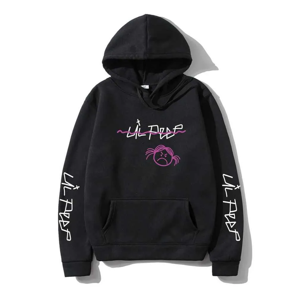 Sweats à capuche masculins Lil PP Hoodies Love Lil.pp Men Sweatshirts Hooded Pullover SweaterShirts Mâle / Femmes Sudaderas Cry Baby Men Hoodie Strtwear T240425