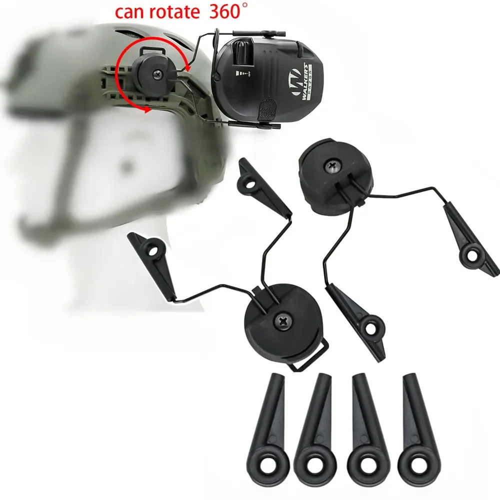 Protector Arc Rail Adapter för Walker Electronic Earmuffs Tactical Headset Walker's Noise Refering Headphone Accessories