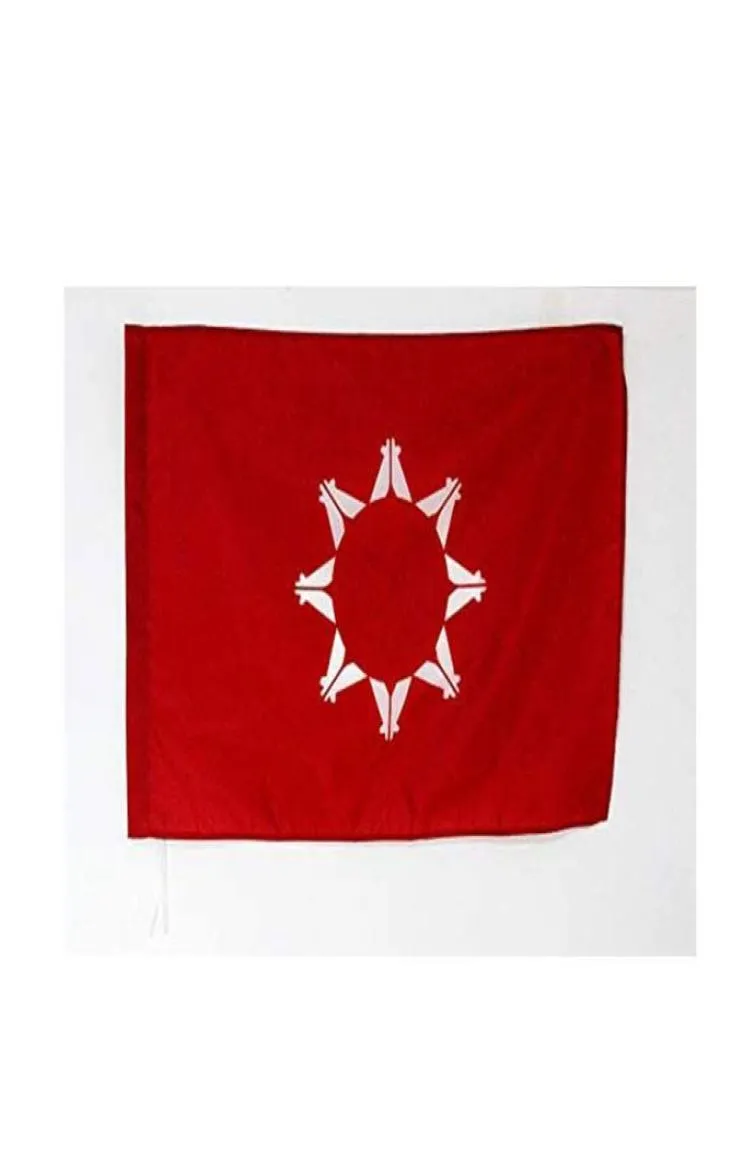 Oglala Sioux Tribe Flag 3039 x 5039 Oglala Lakota Flagi 90 x 150 cm Jaskinia Dwustronna poliester z mosiężnymi przelotkami LGBT2980847