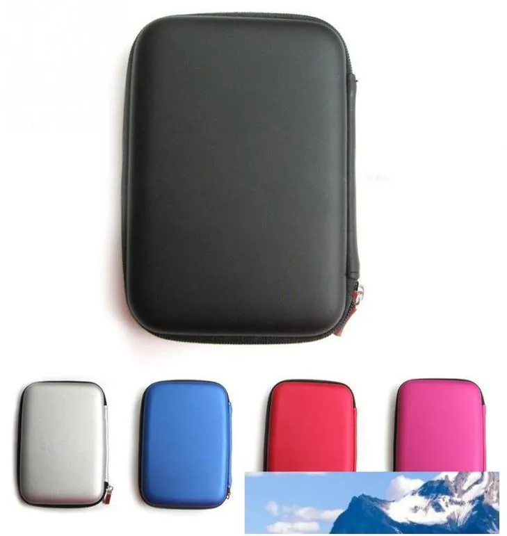 Mode bärbart blixtlås extern 25 tum HDD -väska påse för skyddsstandard 25039039 GPS hårddisk enhet 1510182