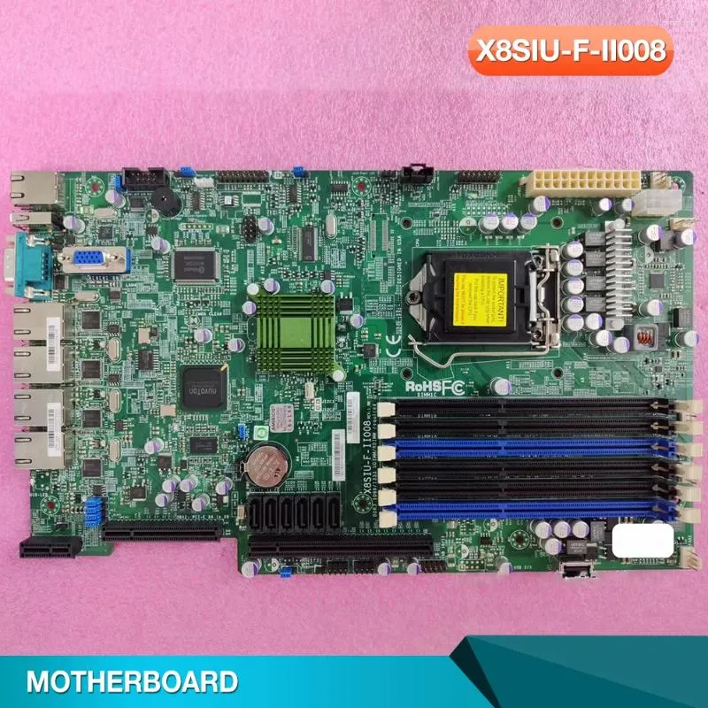 Cartes mères x8siu-f-ii008 pour la carte mère du serveur Supermicro