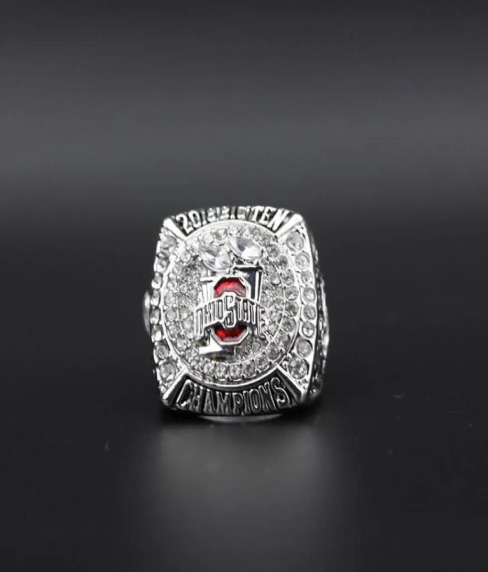 2018 OHIO State National Ring Christmas Fan Men Gift Whole 2021 Drop 7236018