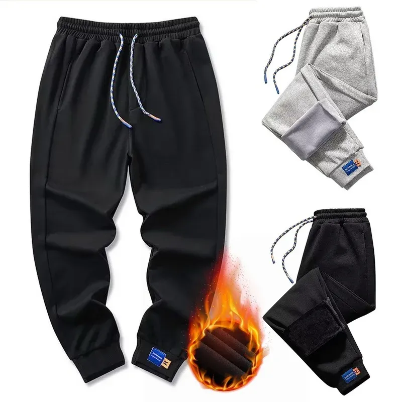 Pantaloni 2022 pantaloni invernali uomini jogger addensano pantaloni per pantaloni dei pantaloni da uomo pantaloni da corsa pantaloni autunnali inverno sport da esterno