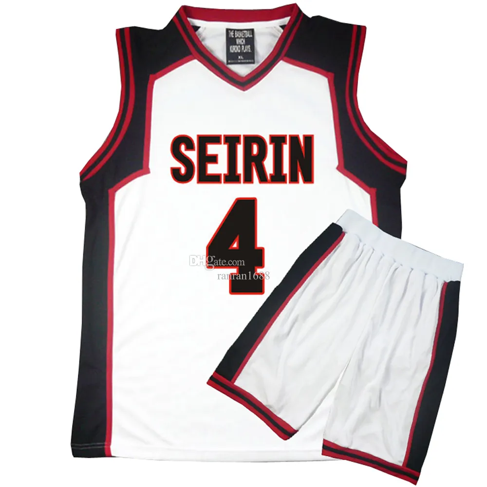 Kuroko No Basuke Cosplay Costume Vest SEIRIN T Shirt