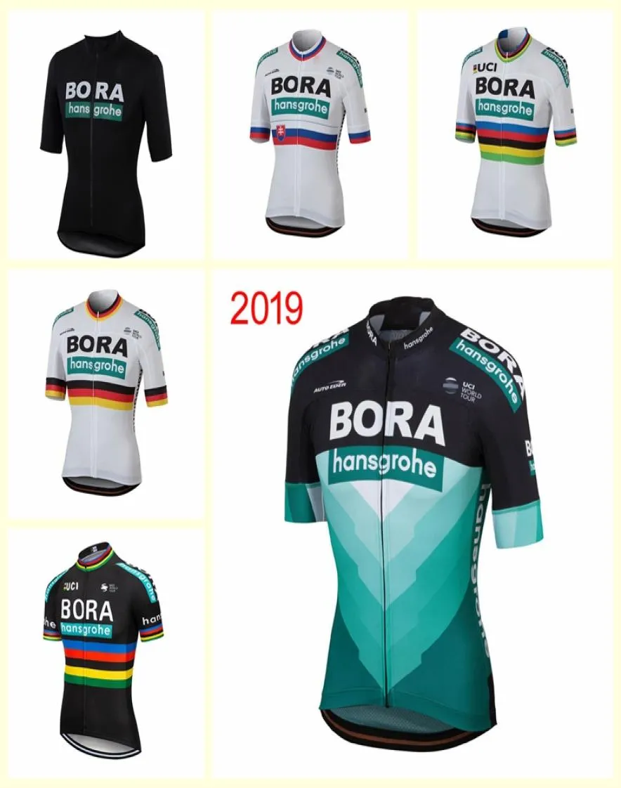 Bora Team Cycling korta ärmar Jersey Cycling Jersey Mens korta ärmar snabba torrtröja Ropa Ciclismo Cycling Clothing B610109224138