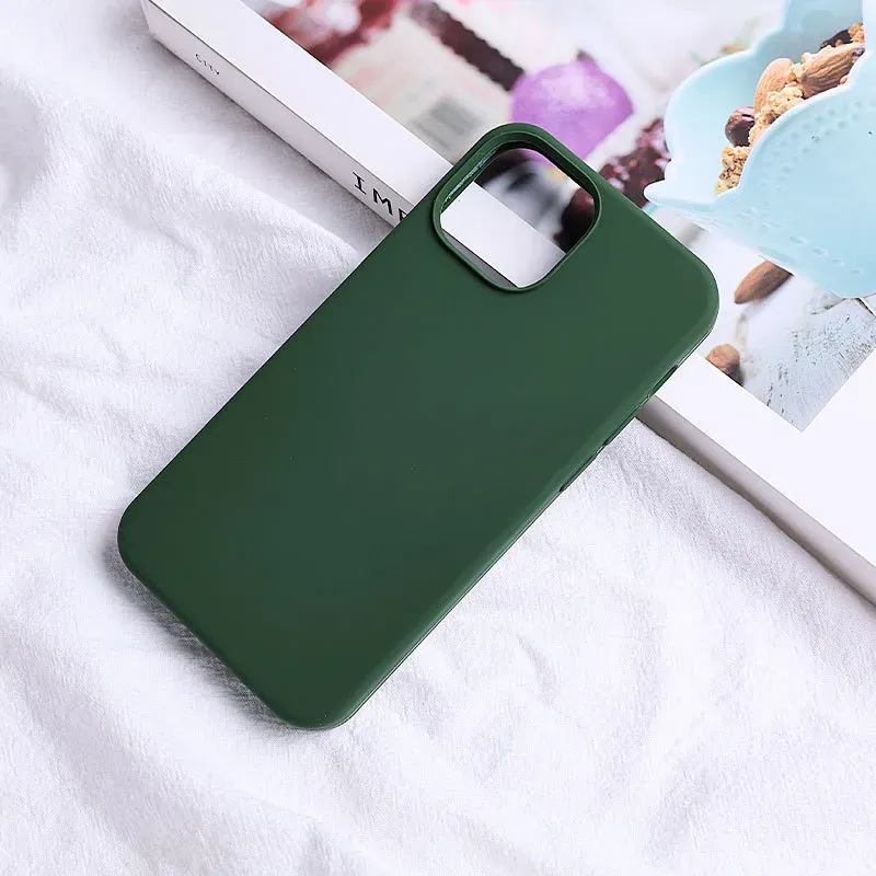 Cell Phone Cases Liquid Silicone For iPhone 14 13 Pro Max Mini iPhone14 iPhone13 Shockproof Dirt-resistant Soft Silica gel Fashion Cover