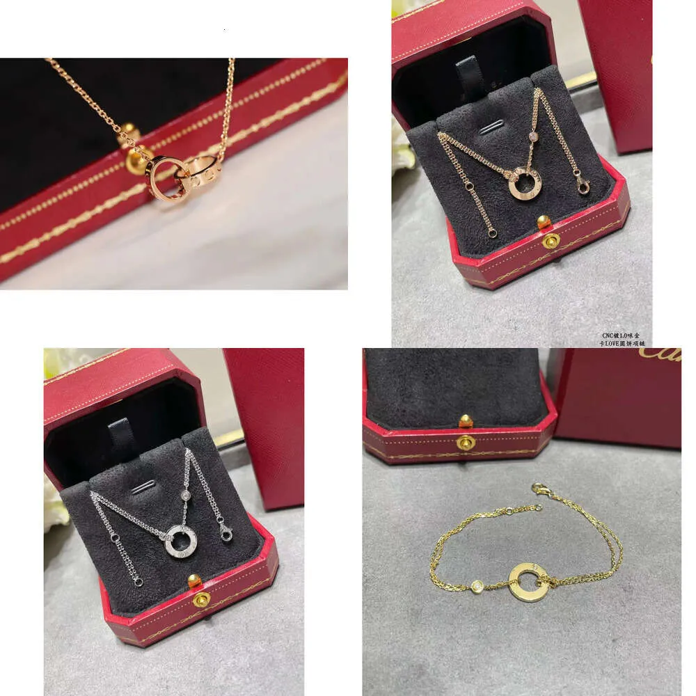 Designer Naszyjnik Woman Talerz Złote naszyjniki z diamentami Najwyższej jakości naszyjnik