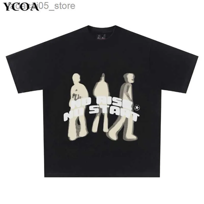 Camisetas masculinas camiseta de gran tamaño hombres secado rápido hip hop camiseta vintage 90 streetwear anime harajuku moda manga corta ropa gótica Q240425