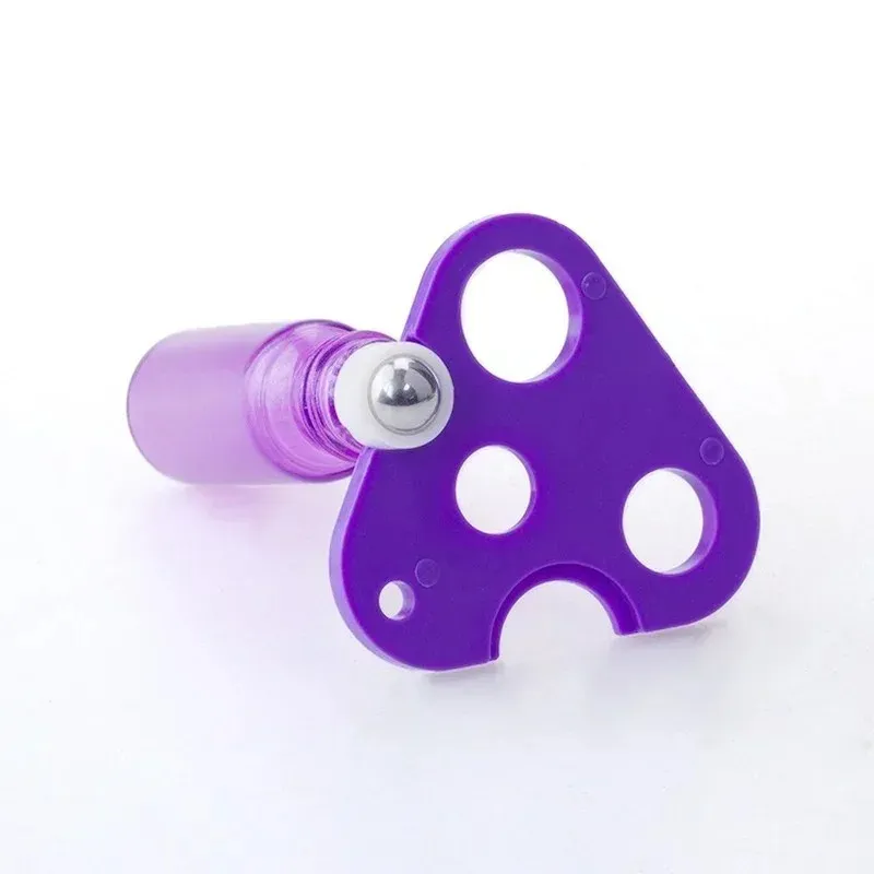 10st Essential Oil Opener Key Corkscrew Tool Triangle Leaf Remover Roller Balls Caps Refillerbara flaskor Tillbehör