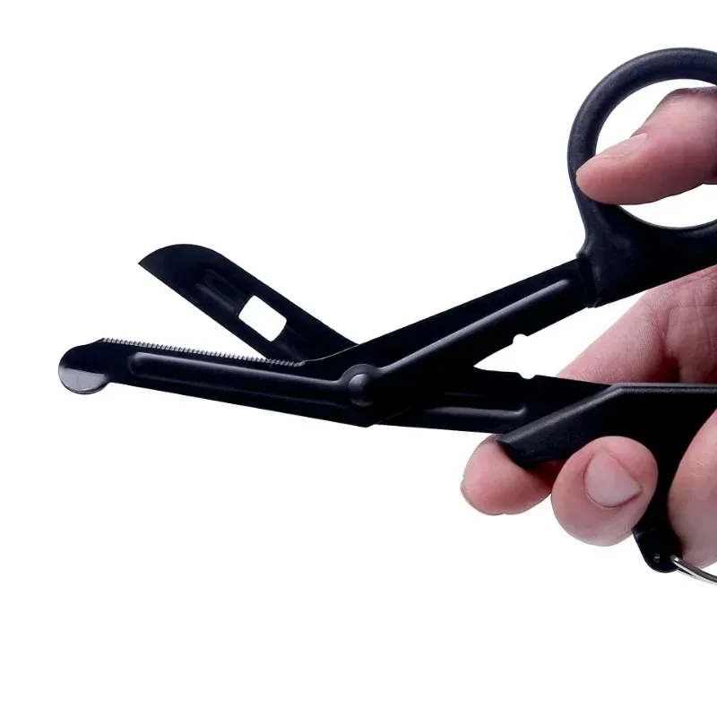 EMT Outdoor EDC Gear Tactical Rescue Scissor Trauma Gauze Emergencil