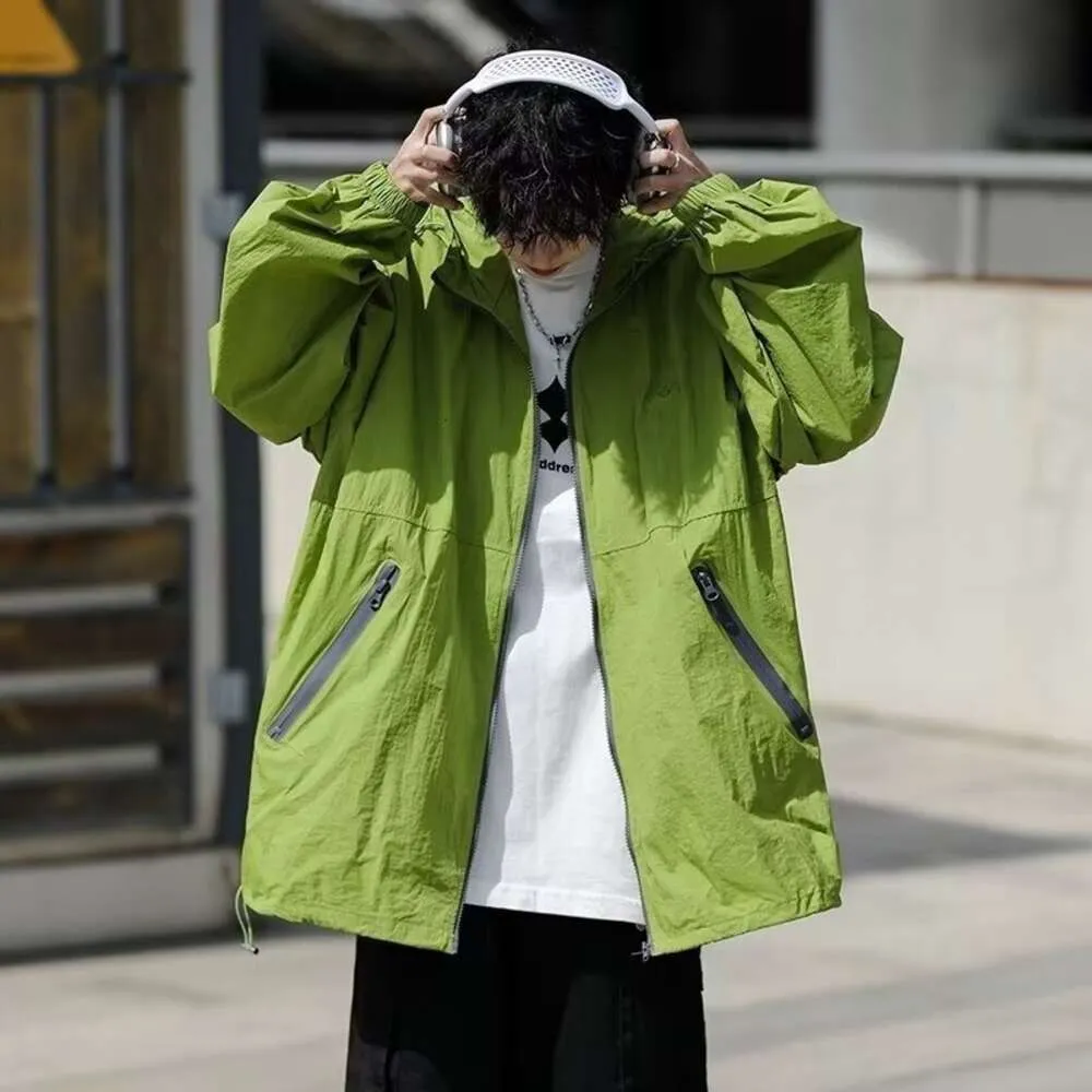 남자의 여자 S 재킷 가볍고 얇고 야외 캠핑 후드가있는 폭행 슈트 여름 퀵 건조 커플 방수 재킷 선 보호 셔츠