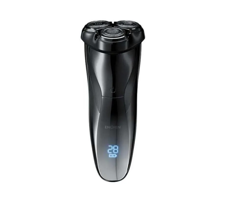 Xiaomi Enchen Blackstone 3 Pro Electric Shaver Razor The Watch Cutter Washable IPX7 Водонепроницаемая ЖК -дисплей Typec Rechargable Зарядка319Y2390023