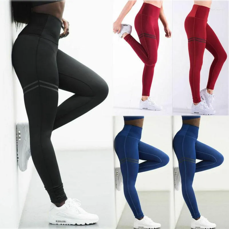 Pantaloni da donna allenamento in palestra di fitness leggings salto abiti atletici