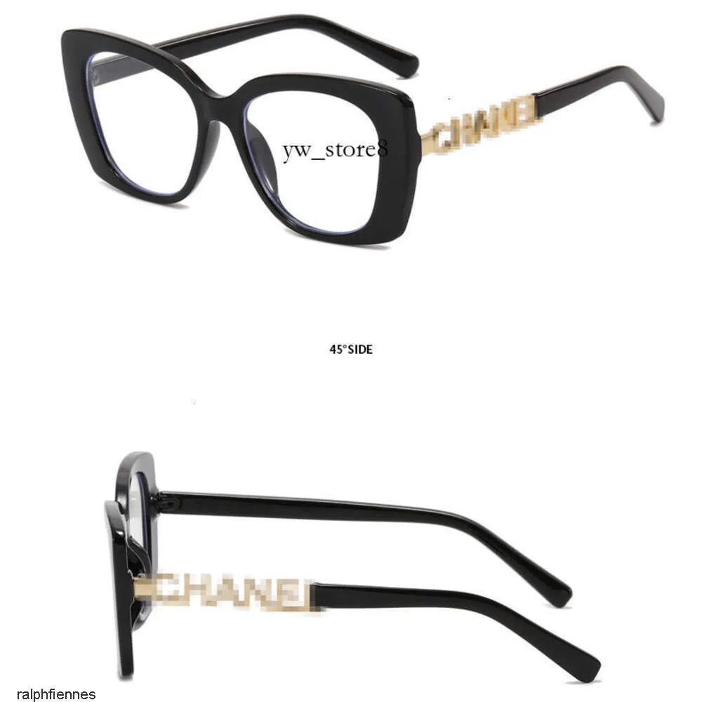 Шлаки Chanells Новые дизайнерские солнцезащитные очки Черные толстые солнцезащитные очки для женщин, продвинутые в стиле, личная мода Spicy Girl Cat Eye Chanells Солнцезащитные очки 9994