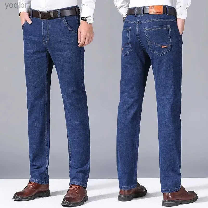 Jesienne i zimowe dżinsy dżinsy dżinsy męskie męskie spodnie i swobodne dżinsowe spantsl244