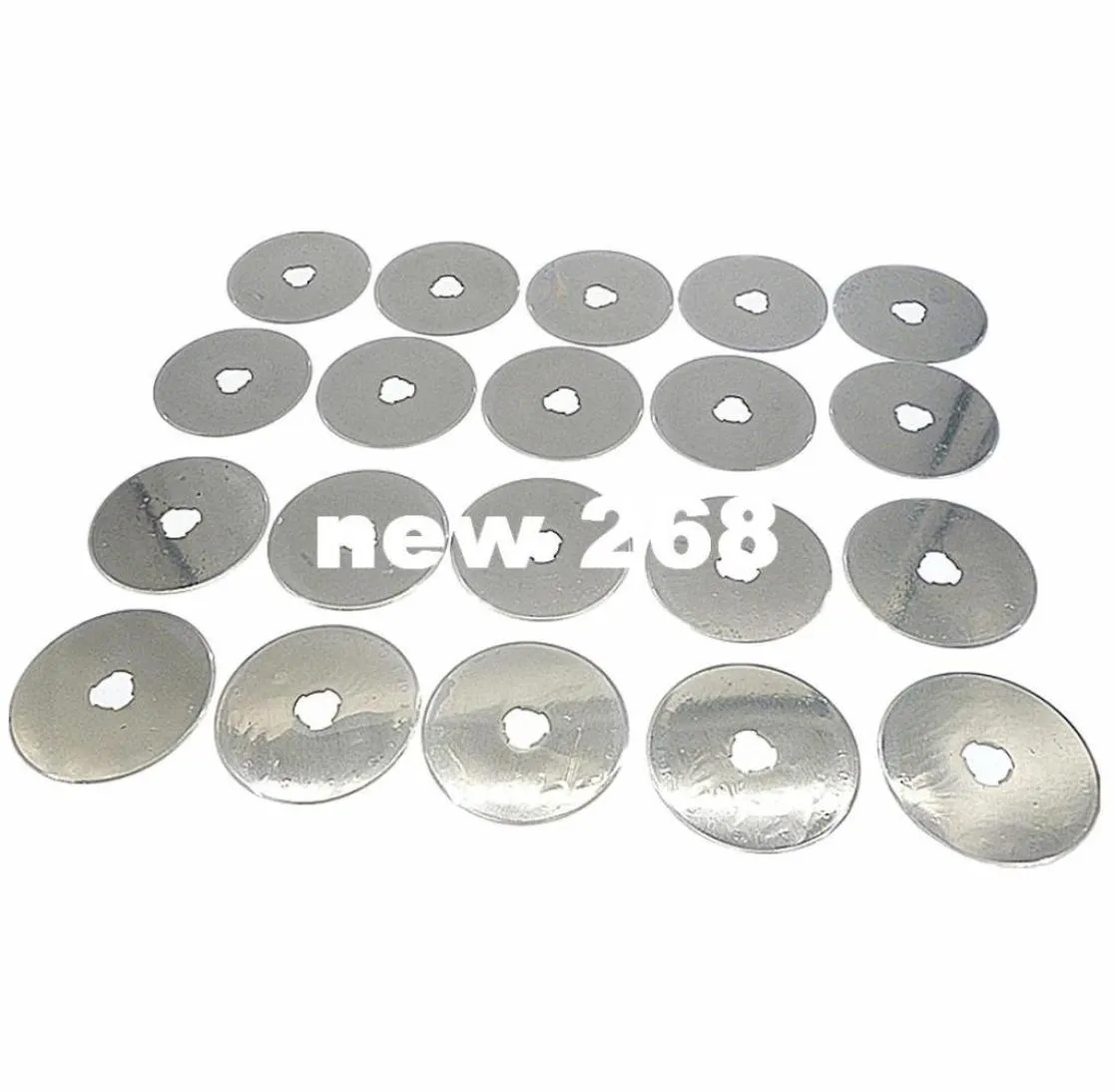 20pcs 60 mm obrotowe nożyce zapasowe Ostrza OD60ID10T03mm Rotary Cutter Borads Patchwork Tabilne pikowanie pasuje do olfa dafa fiskars9818405