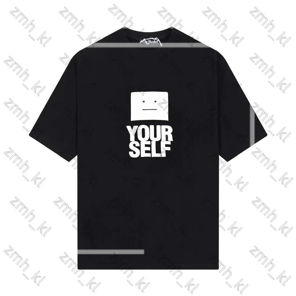 Streetwear Summer Acne Studio Maglietta da uomo Tshirt Des Hommes Designer Shirt Mens Designer T-Shirt Shirt grafico Maglietta da Uomo Camiseta Hombre 555