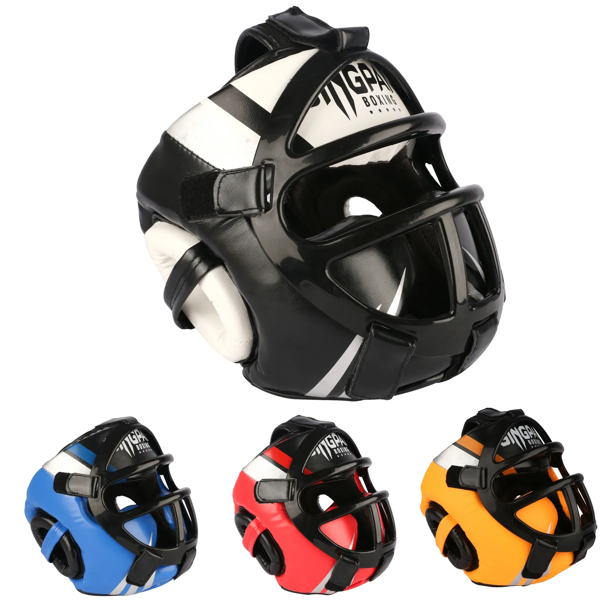 Produkty pełnoprawne Highgrata Helming Boxing Helmet Dorosły Kids Profesjonalny konkurencja Kask Mma Muay Thai Taekwondo Head Guard