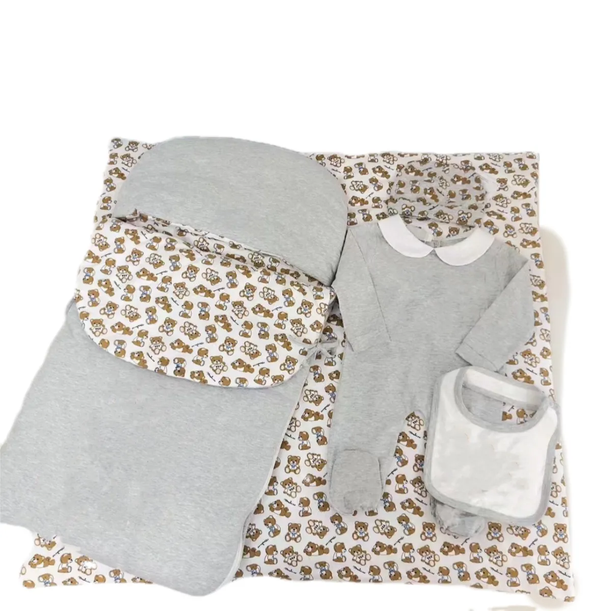 Modieuze babyslaapzak, de herfst en winterkleding voor kinderen, baby jumpsuit, verdikte pasgeboren warmtehoes, nieuwe jumpsuit van kinderen van 5 stuks D001