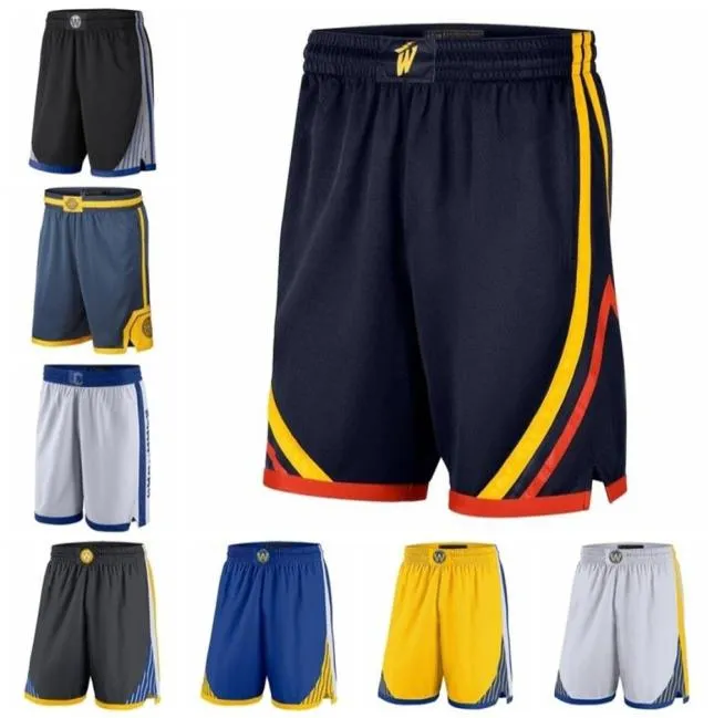 039S Golden039S State039s Warriors039 Men 202021 City Swingman Pants Edition Performance Basketball Shorts220H8680328