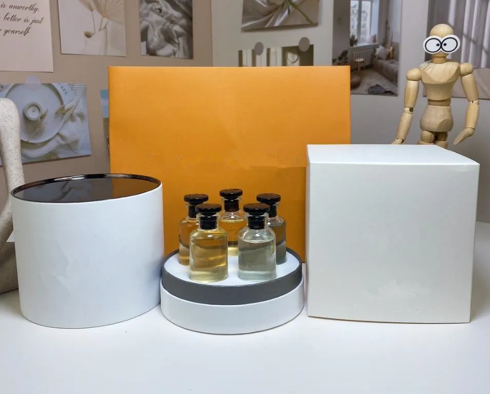 Designer di lusso Set di Colonia 5 pezzi - 10 ml ogni possibilità Au Hasarad Scents Set Set Les Parfumes