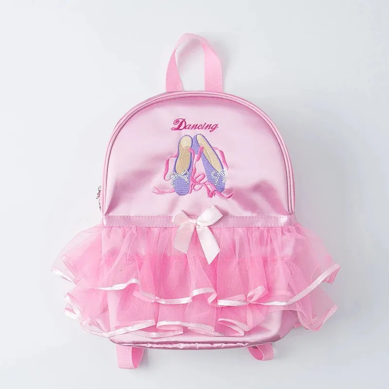 Sac de ballet pour enfants pour fille ballerine dance enfants rose danse sac à dos sacs filles bébé école 240425