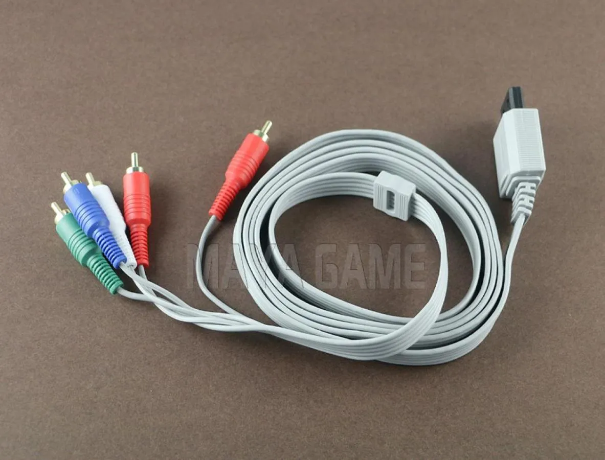 18m Component 1080P HDTV AV Audio 5RCA Adapter Cable Cord Wire For Wii Console2203063