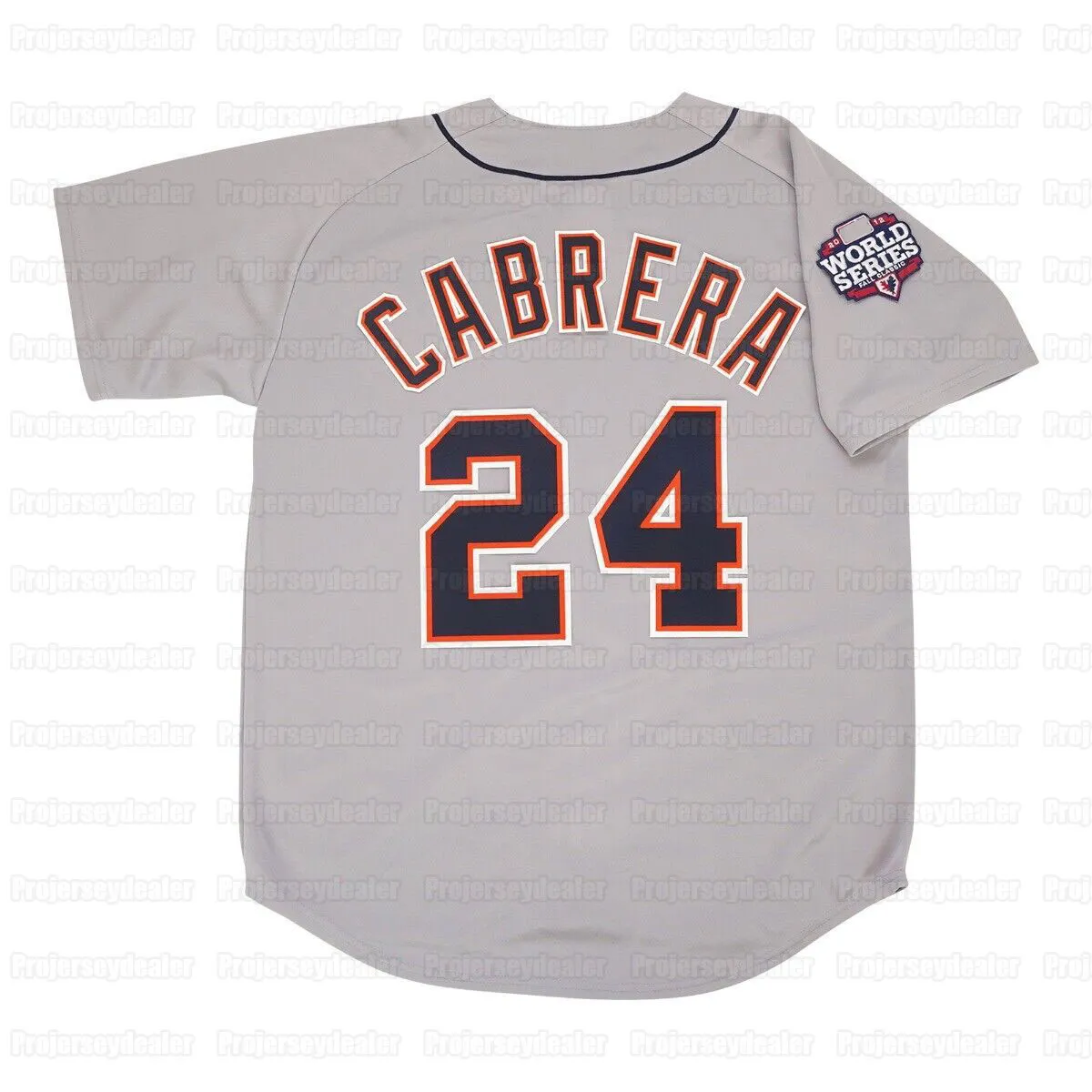 Max Scherzer 2012 Detroit Tigers World Series Home White Jersey – Men's Majestic, S-3XL