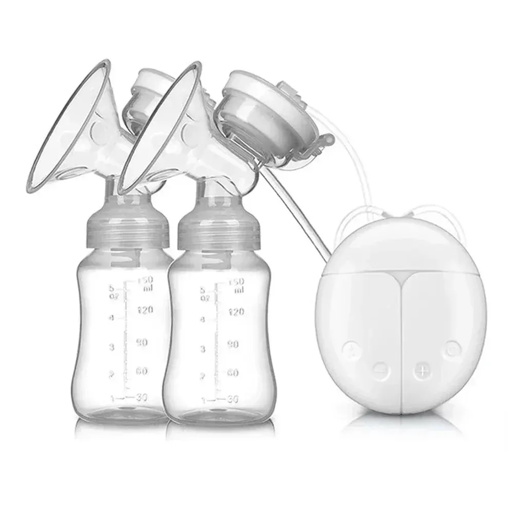 Enhancer Electric Breast Pump Electric Breast Milk Extractor USB Powered with Baby Milk Bottle Baby Power