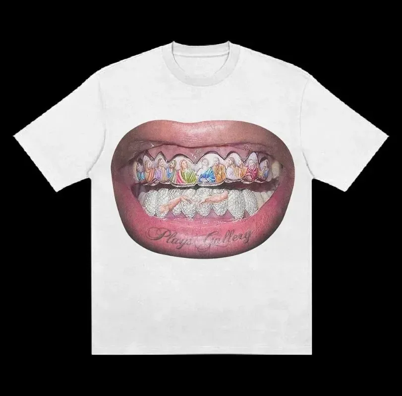 Summer Y2K Men T-shirts vintage harajuku gothique imprimé motif hip hop femmes streetwear oversize tops punk cotton lâche t-shirt 240424