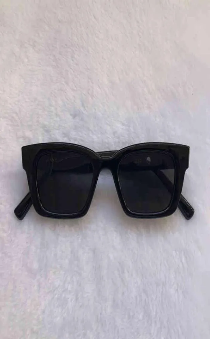 2021 Marka Korea Jennie Cooperated Sun Sunglasses Fashion Women Design Sun Glasses Lady Vintage Mała Rama 19968094343